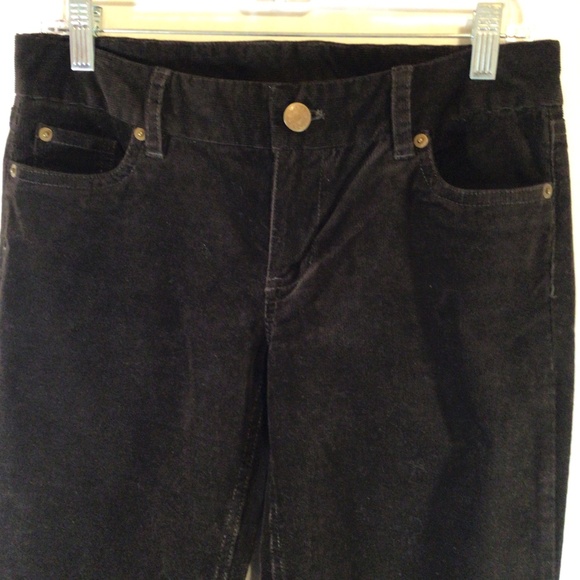 J.Crew Favorite Fit Brown Corduroy Pants Women’s 2R Bootcut Mid Rise Stretch - Picture 3 of 9